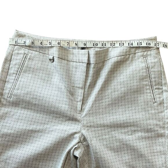 Adriana Papell Women’s Gray And White Geoprint Pants, Size 14 - Picture 5 of 10